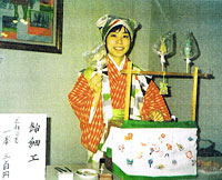 飴細工師白岩明子
